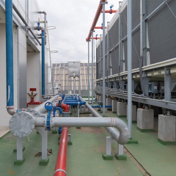 Industrial welding services for water and wastewater piping